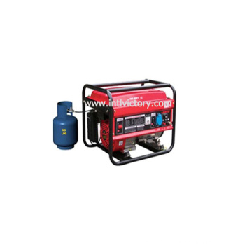 6kw Small Portable Gas Fuel LPG Generator with CE/CIQ/ISO/Soncap